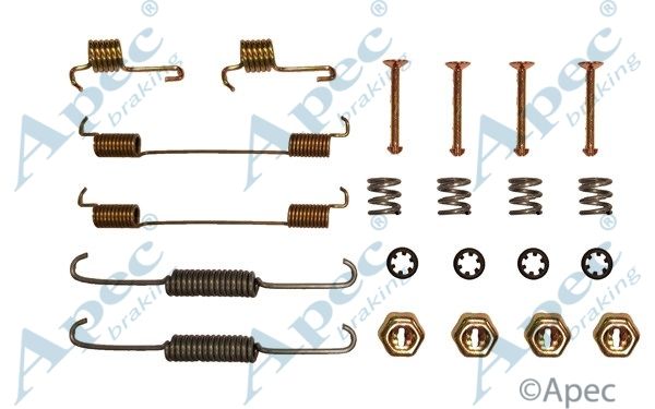 APEC BRAKING Tarvikesarja, jarrukengät KIT758